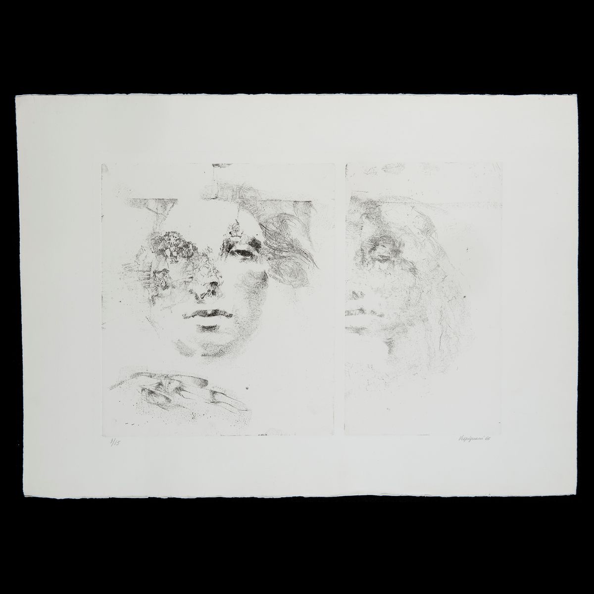 Renzo Vespignani - Doppio Ritratto