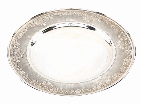 Piatto in argento 925