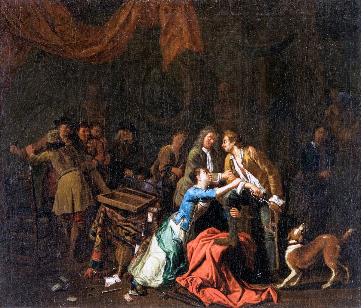 Jan Jozef i Horemans - A) Banchetto B) Rissa