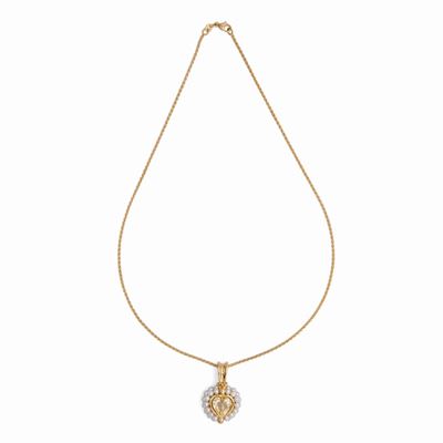 Collana in Oro Topazio e Microperle