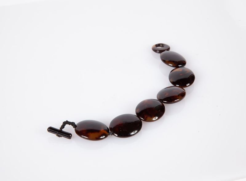 Bracciale in Bachelite Tipo Tartaruga
