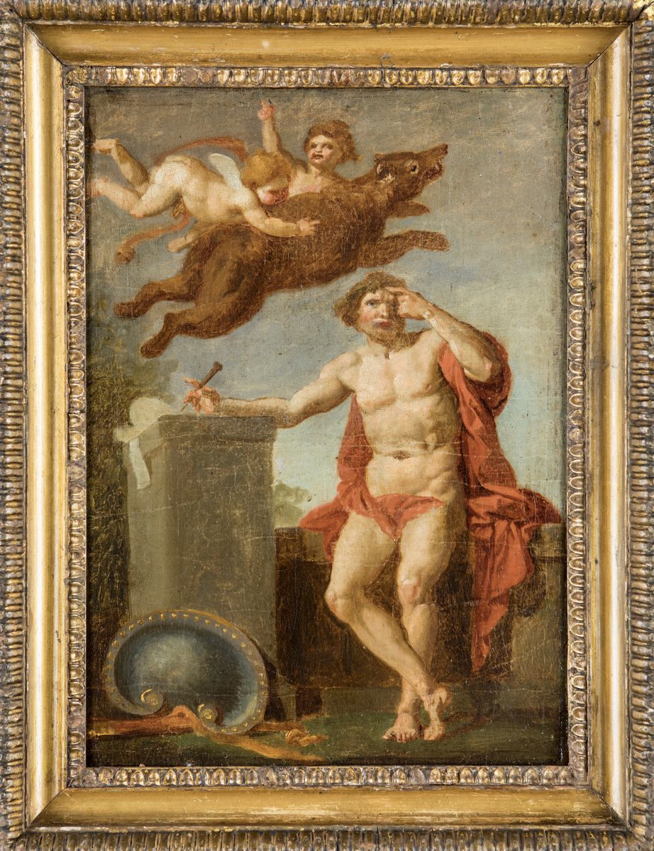 Gaetano Gandolfi (attribuito) - La Scelta di Ercole