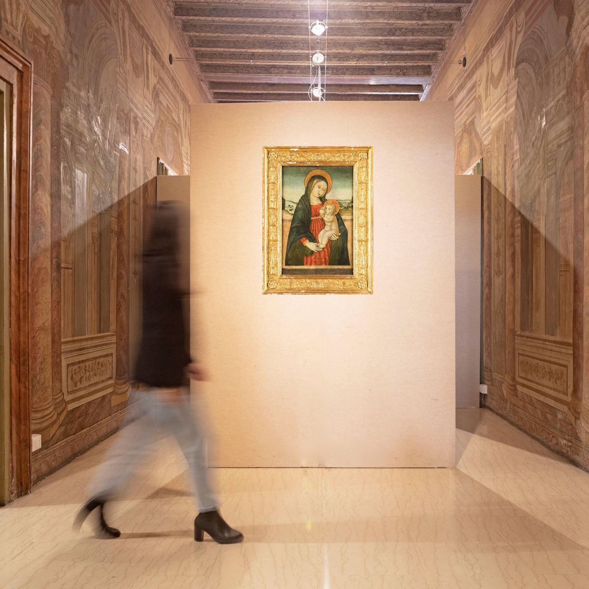 Pittore Dell'italia Centrale del XV Secolo - Madonna del Latte