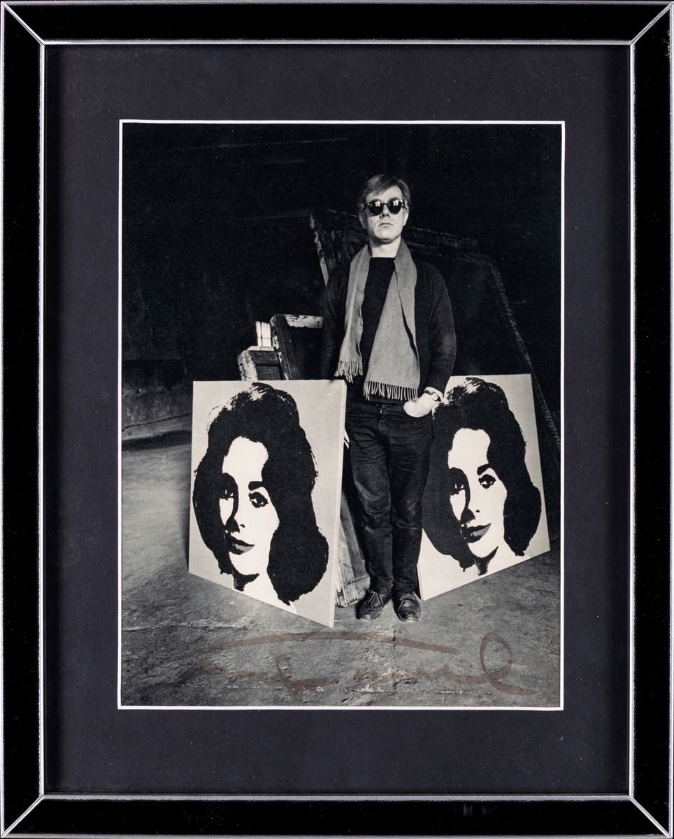 Andy Warhol nel Suo Studio