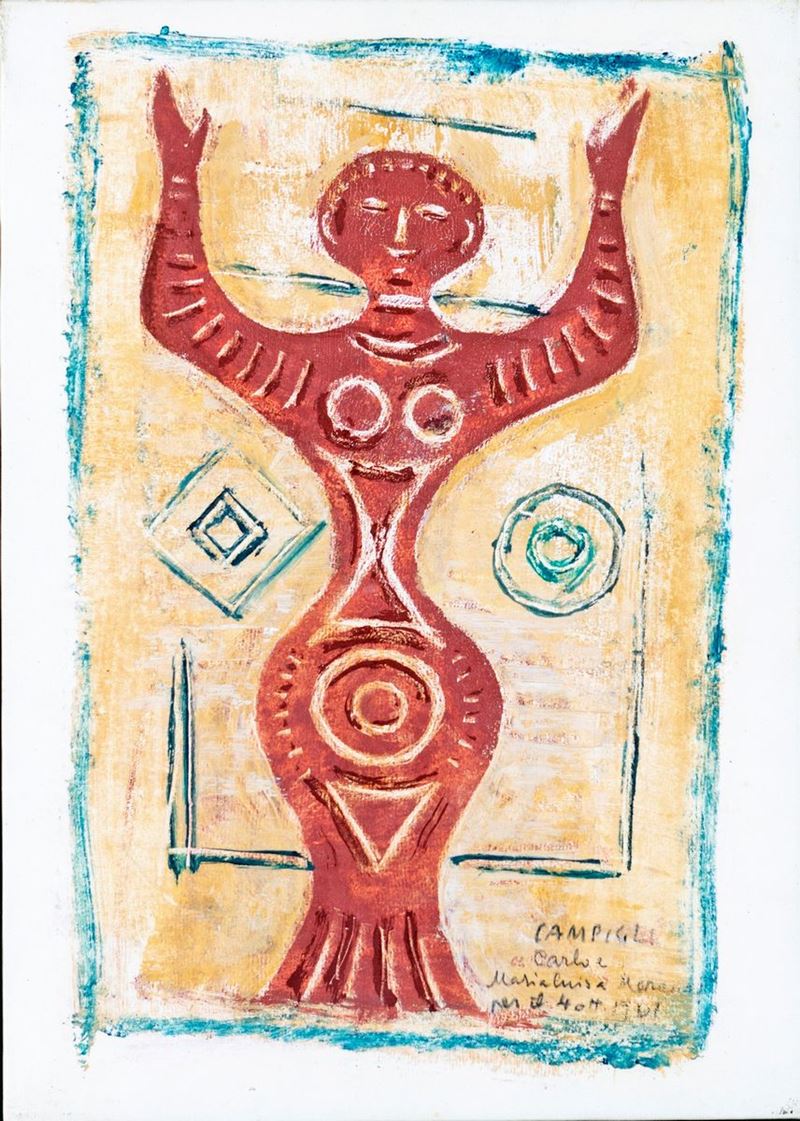 Massimo Campigli - Figura