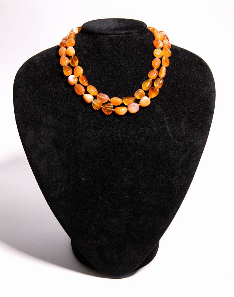 Collana in Agata