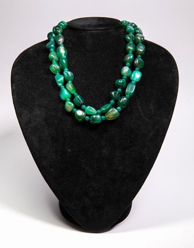 Collana in Pietre Dure e Argento