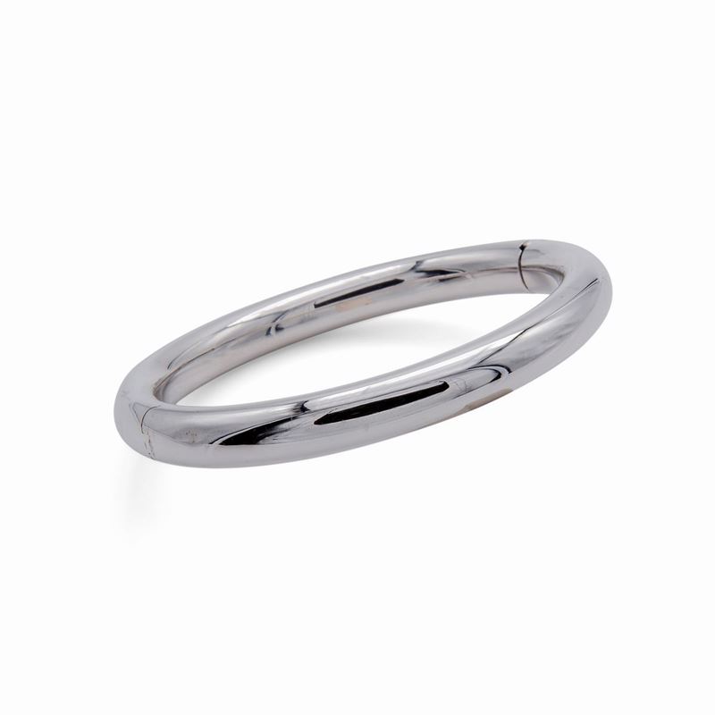 Bracciale Rigido in Oro Bianco