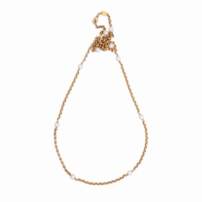 Collana in Oro e Perle