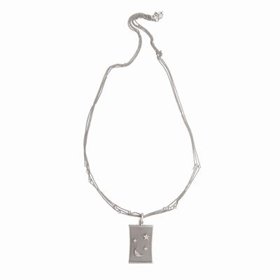 Collana con Pendente in Oro e Brillanti