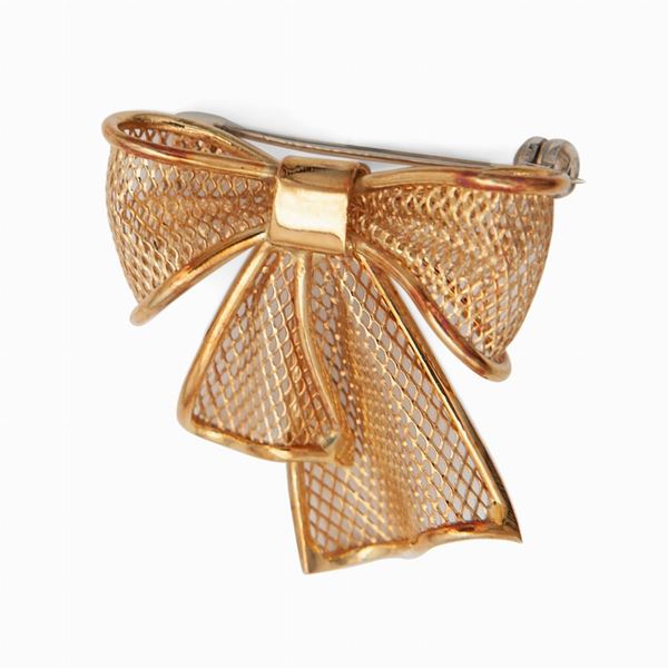Spilla in oro giallo