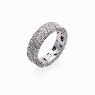Anello Eternelle in Oro e Brillanti Firmato D&D Gioielli