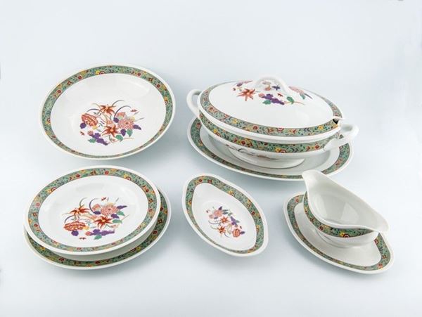 SERVIZIO IN PORCELLANA LIMOGES
