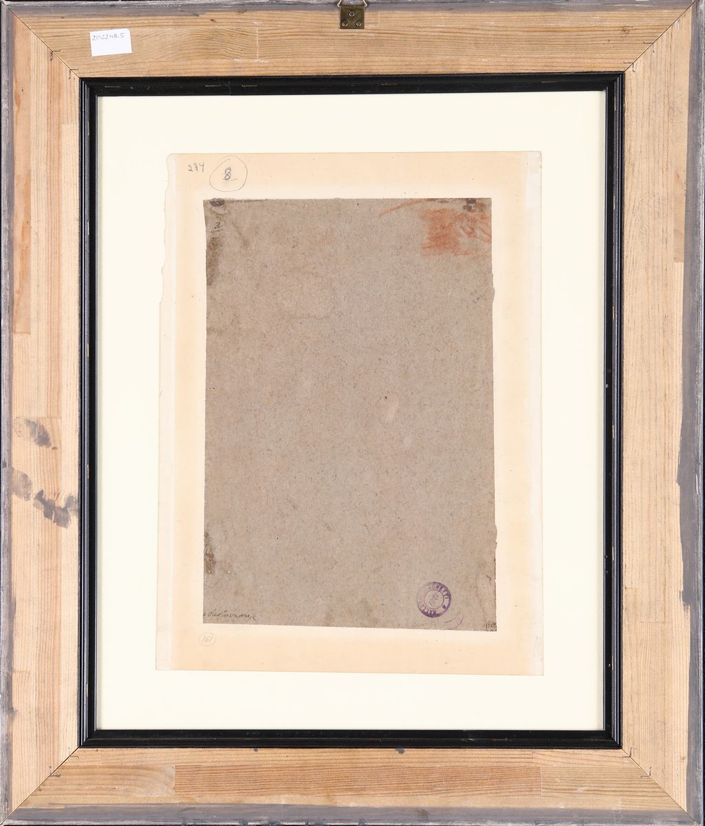 Scuola Veneta del XVII Secolo - Disegno della Pala di San Zaccaria di Paolo Veronese