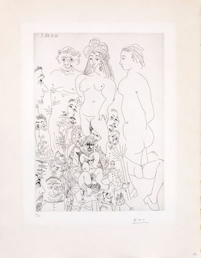 Orgie Chez Les Filles, Avec Spectateurs Tirés De L'enterrement Du Comte Orgaz