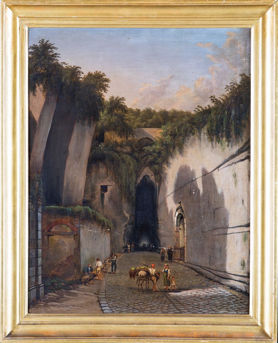 Saverio della Gatta - Veduta della Grotta di Virgilio