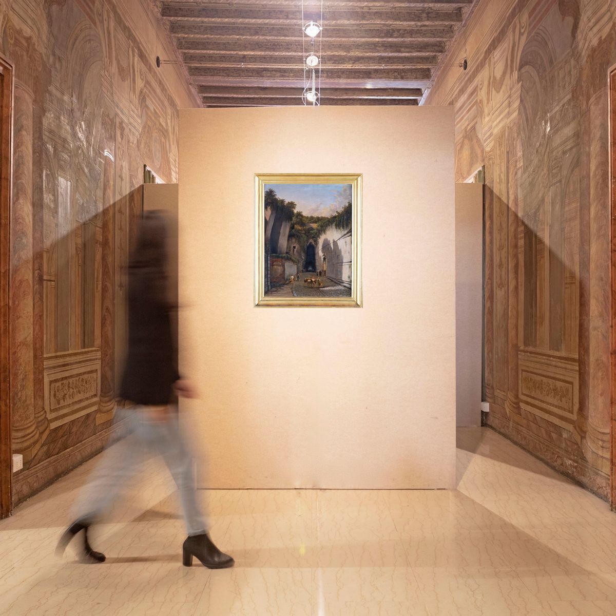 Saverio della Gatta - Veduta della Grotta di Virgilio