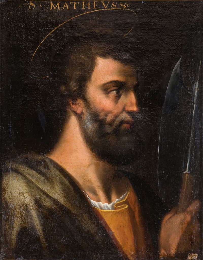 Scuola Romana del XVII Secolo - San Matteo