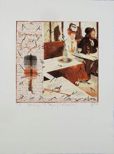 Hommage a Degas (L'absynthe)