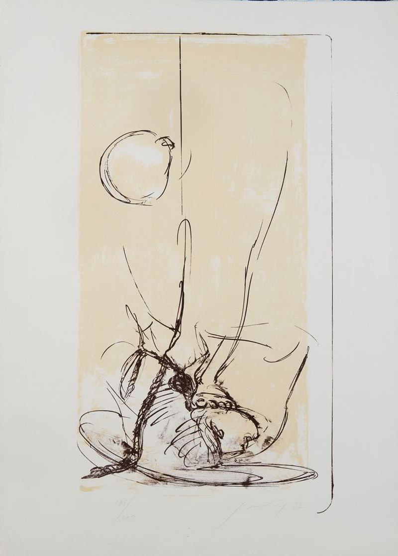Piero Guccione - Studio da Signorelli