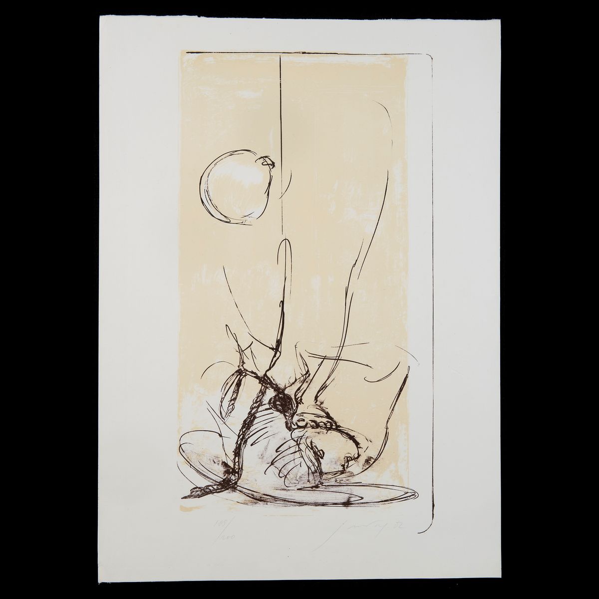 Piero Guccione - Studio da Signorelli