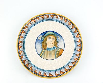 Coppia di Piatti in Ceramica