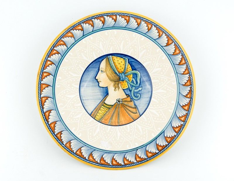 Coppia di Piatti in Ceramica