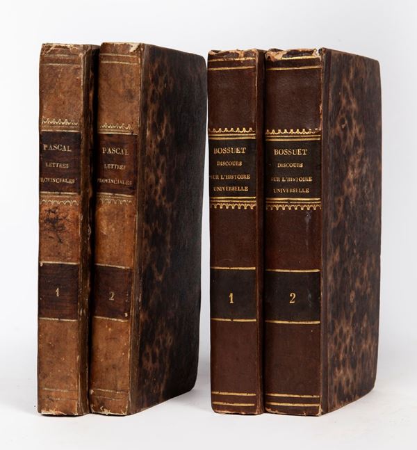 Blaise Pascal, Lettres provinciales  (Hiard, Parigi,1832)  - Asta Asta a Tempo - Libri Antichi  e da Collezione - Casa d'Aste Arcadia