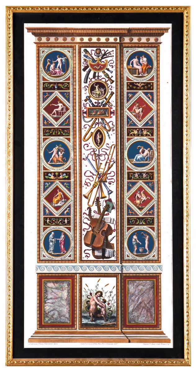 Giovanni Volpato - Ornati delle Logge di Raffaello in Vaticano