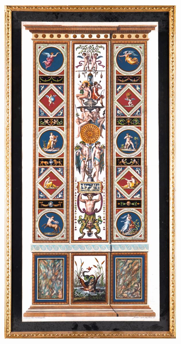 Giovanni Volpato - Ornati delle Logge di Raffaello in Vaticano