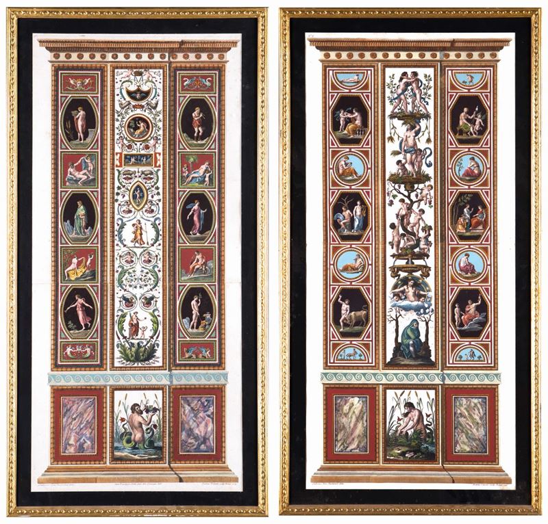 Giovanni Volpato - Ornati delle Logge di Raffaello in Vaticano