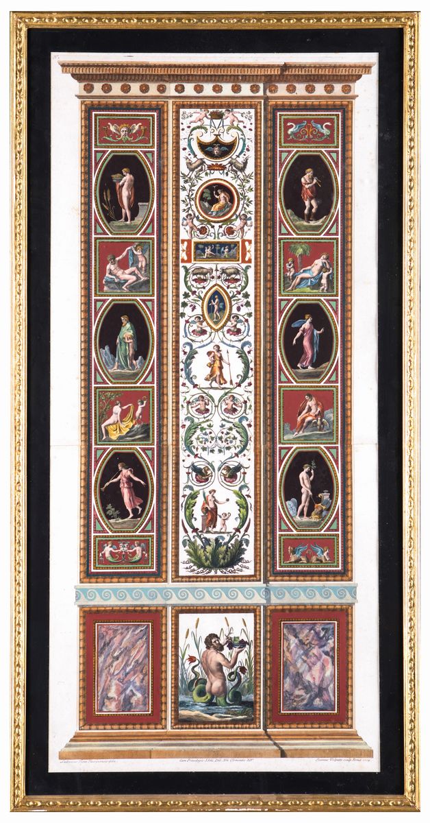 Giovanni Volpato - Ornati delle Logge di Raffaello in Vaticano