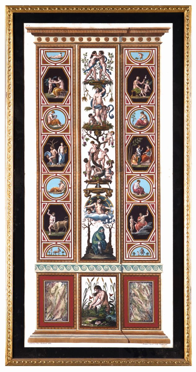 Giovanni Volpato - Ornati delle Logge di Raffaello in Vaticano