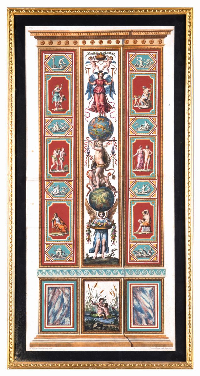 Giovanni Volpato - Ornati delle Logge di Raffaello in Vaticano
