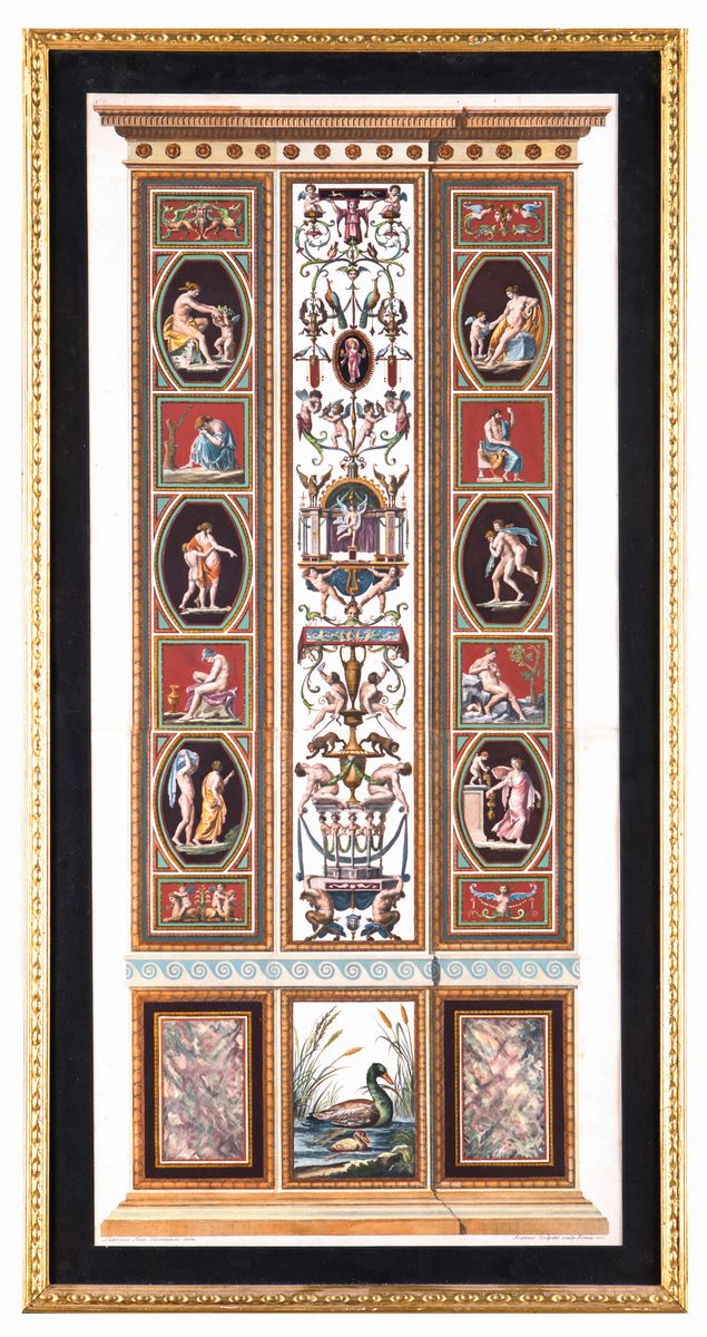 Giovanni Volpato - Ornati delle Logge di Raffaello in Vaticano