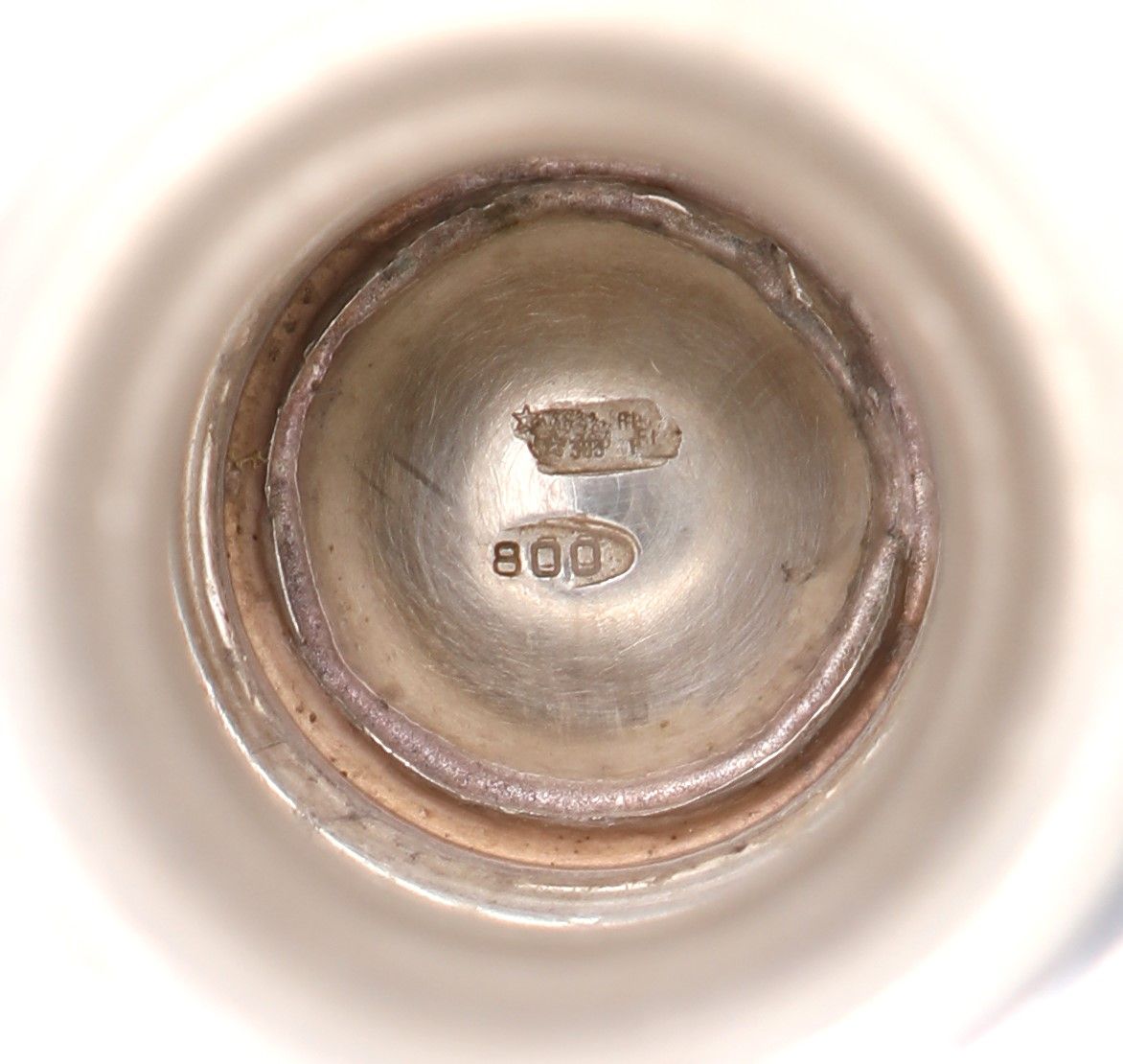 Caffettiera in Argento 800 di Gusto Impero, Anni Cinquanta