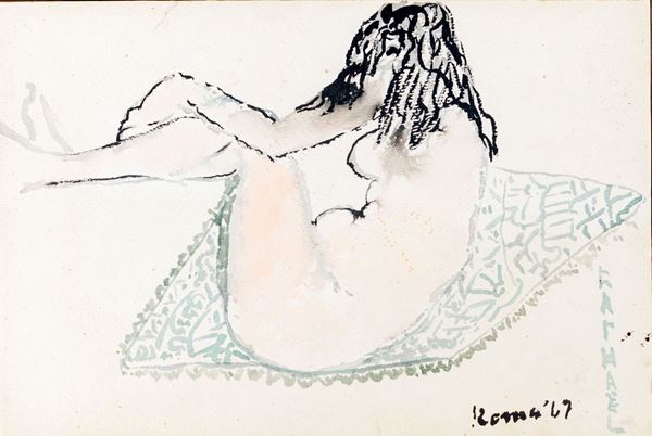 Antonietta Raphael Mafai - Nudo di donna