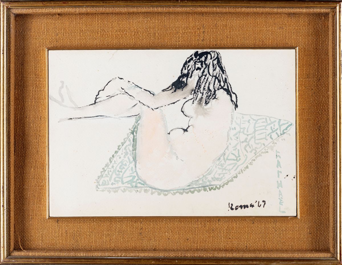 Antonietta Raphael Mafai - Nudo di Donna