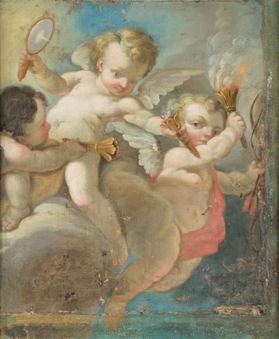 Puttini con Fiaccole