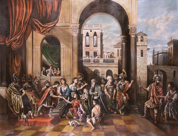 Pittore del XX secolo - Scena storica