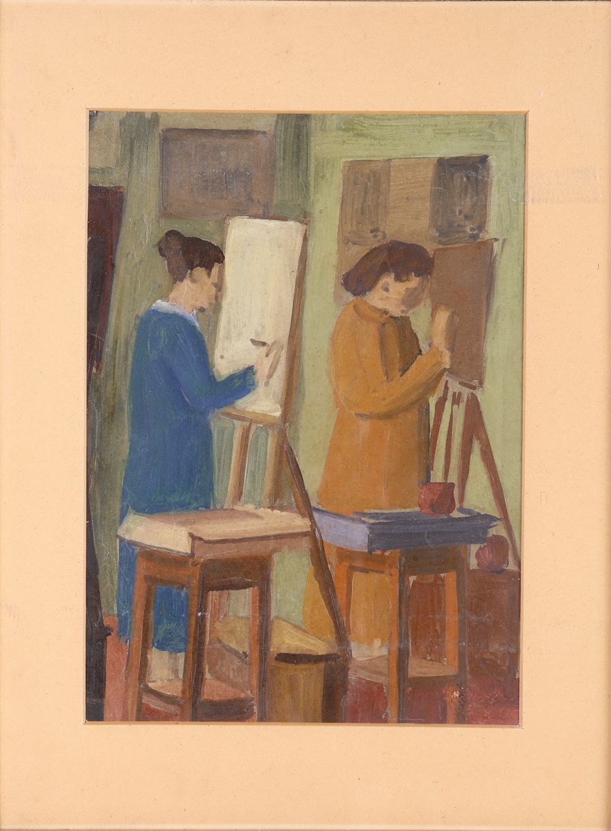 Anonimo del XX Secolo - La Scuola di Pittura