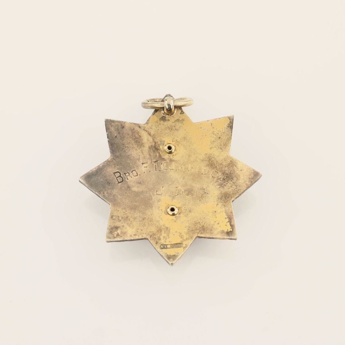 Medaglia della Byron Lodge N° 7426 in Argento Dorato