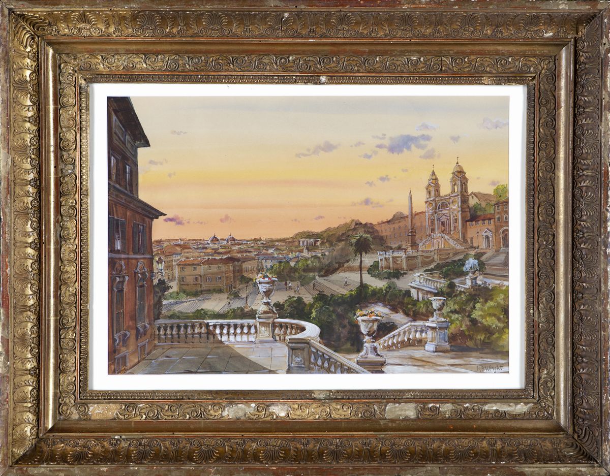 Veduta di Trinità dei Monti