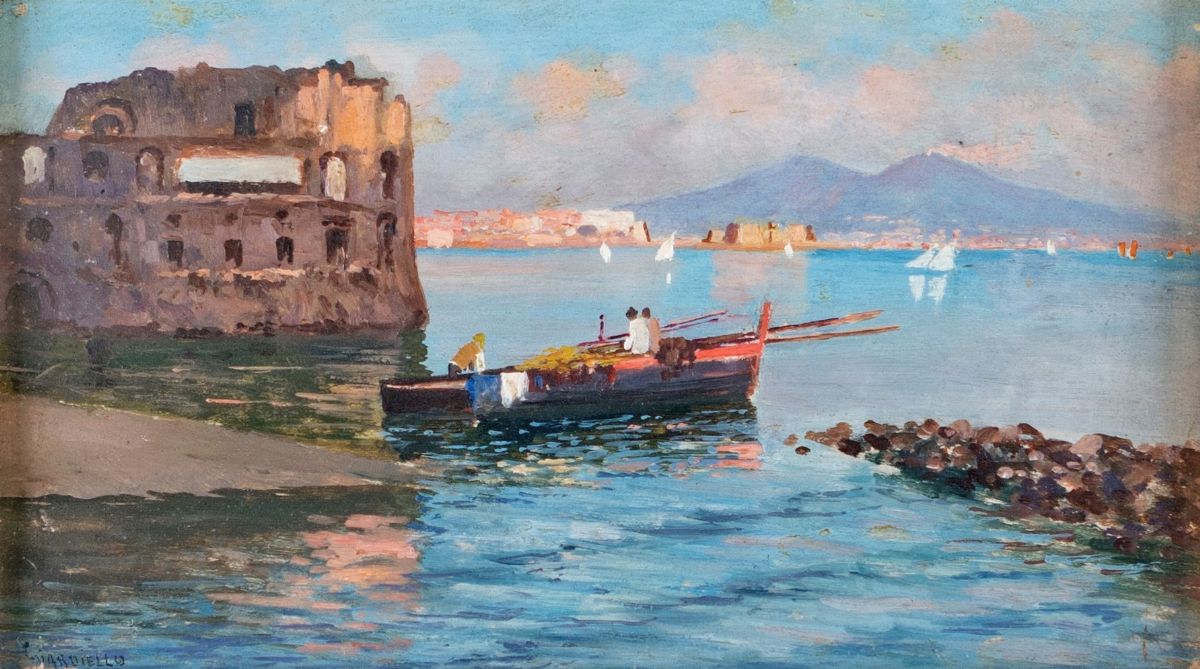 Carmine Ciardiello - Golfo di Napoli e Palazzo Donn'anna