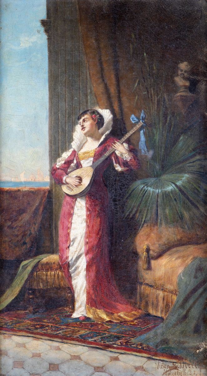 Viktor Schivert - Donna che Suona