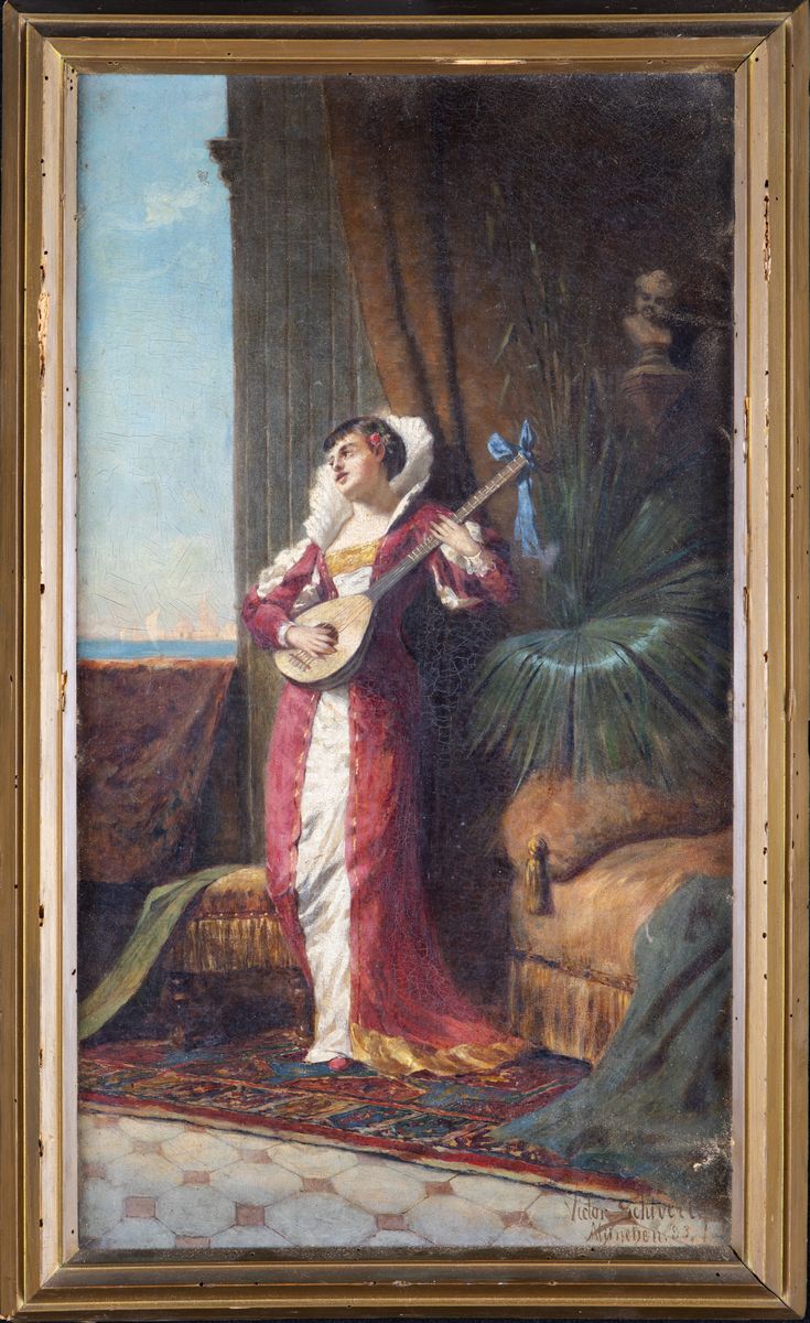 Viktor Schivert - Donna che Suona