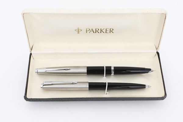 Parker, penna stilografica 45 e penna a sfera