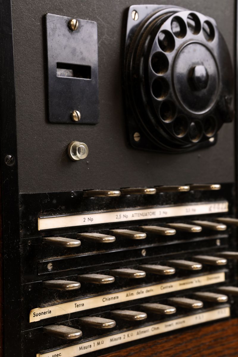 Antico Centralino Siemens Auso Telecomunicazioni, Anni Cinquanta