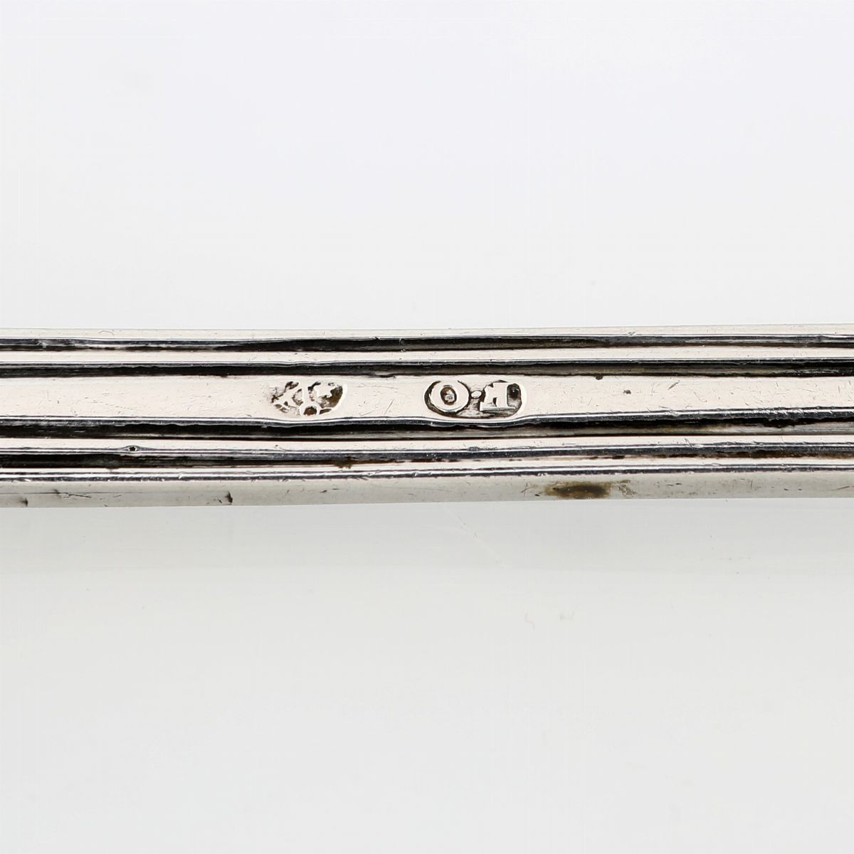 Mestolo in Argento,stato Pontificio 1804-1805, Argentiere Francesco Ossani