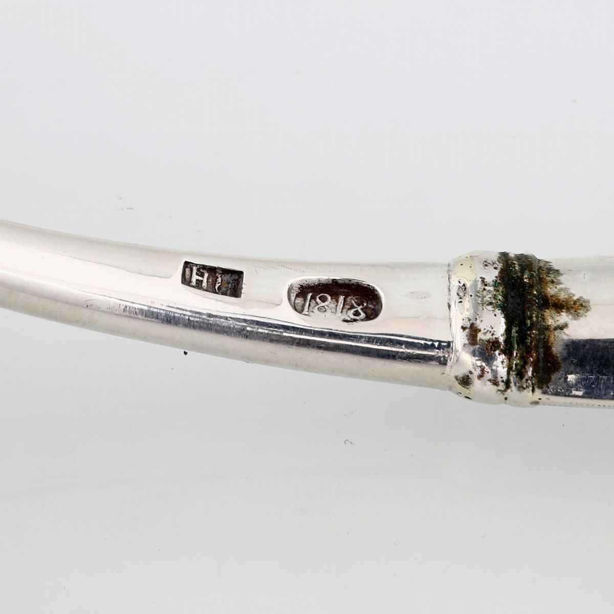 Antico Cucchiaio per Dolci in Argento, 1818